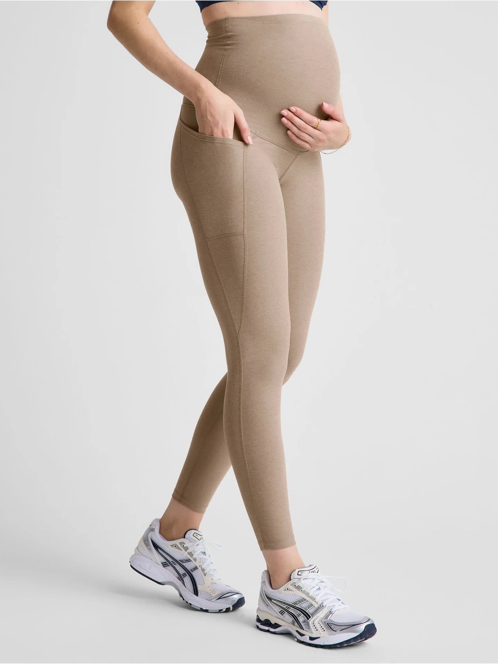Spacedye Love the Bump Maternity Pocket Midi Legging
